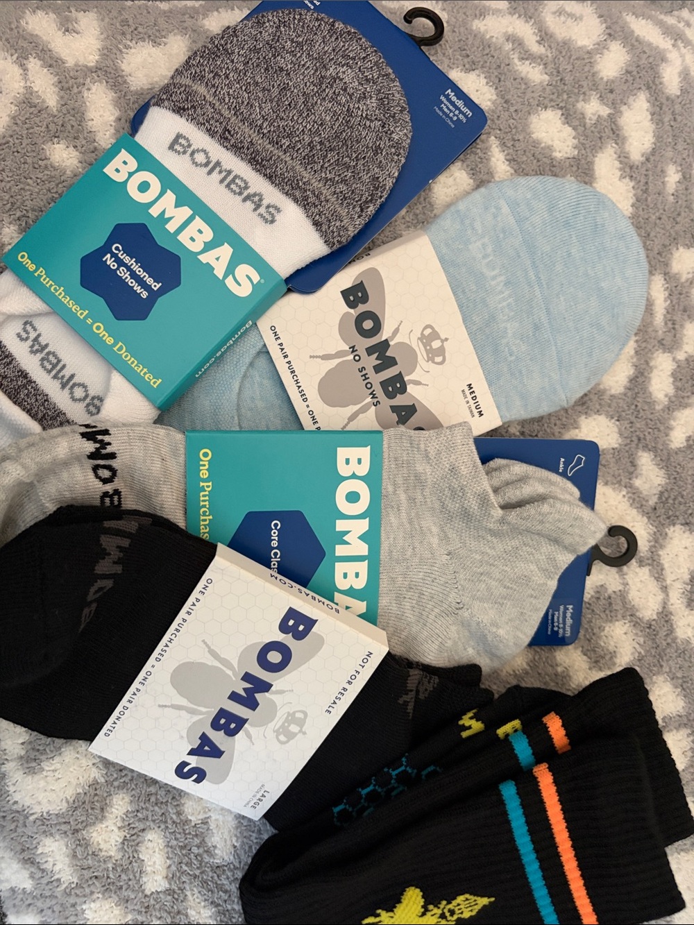 Bombas - 5 pack of socks